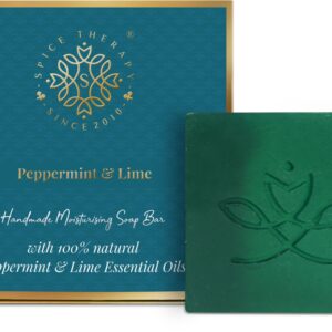 Spice therapy peppermint & lime soaps