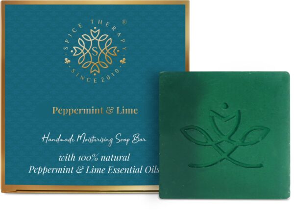 Spice therapy peppermint & lime soaps