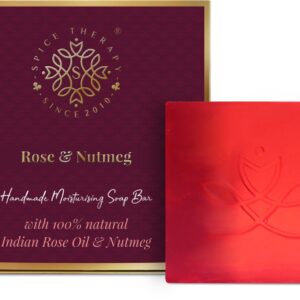 Spice therapy rose & nutmeg soaps