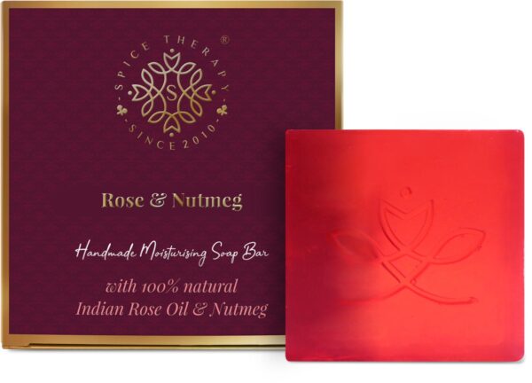 Spice therapy rose & nutmeg soaps