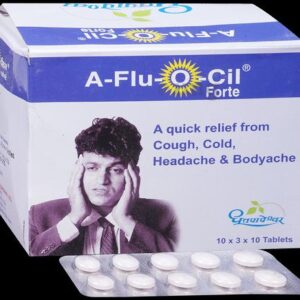 Dhootapapeshwar A Flu-O-Cil Forte Tablet | Relieves Cough, Cold, Headache & Bodyache