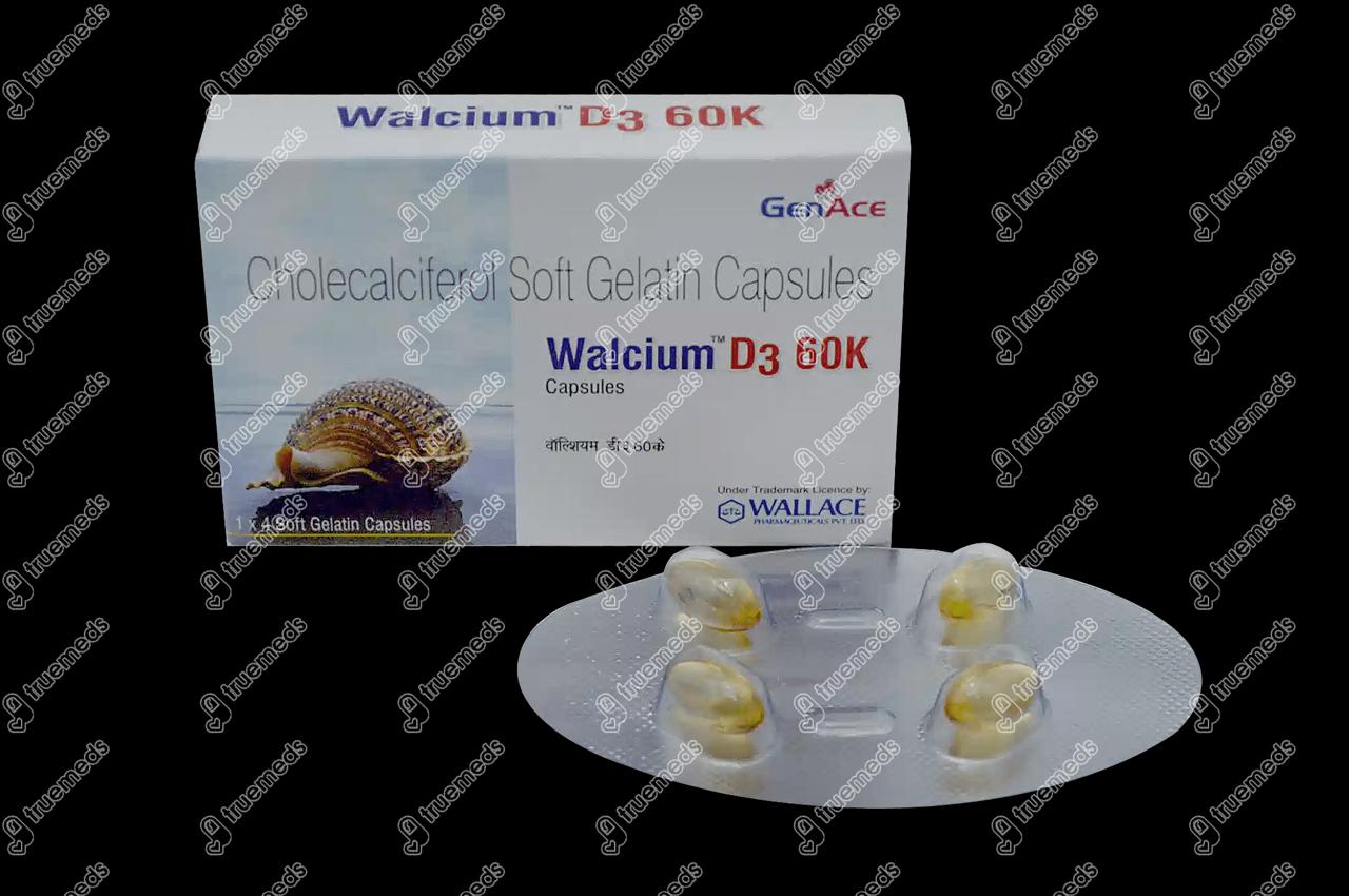 WALCIUM D3 60K 80CAPSULE